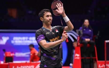 5 Calon Kuat Juara BWF World Tour Finals 2024 di Semua Kategori, Nomor 1 Jonatan Christie : Heartdesign Sports