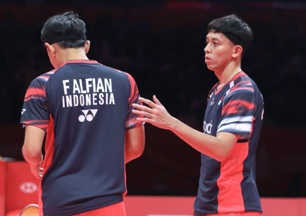 Alasan Fajar Alfian Rian Ardianto Kalah Dramatis dari Goh Sze Fei Nur Izzuddin di Semifinal BWF World Tour Finals 2024 : Heartdesign Sports