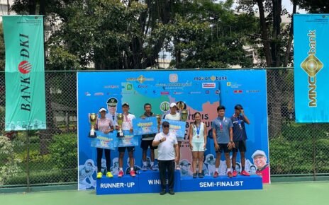 Atlet Muda Dominasi Juara Turnamen Tenis Piala Pj Gubernur Jakarta 2024 : Heartdesign Sports