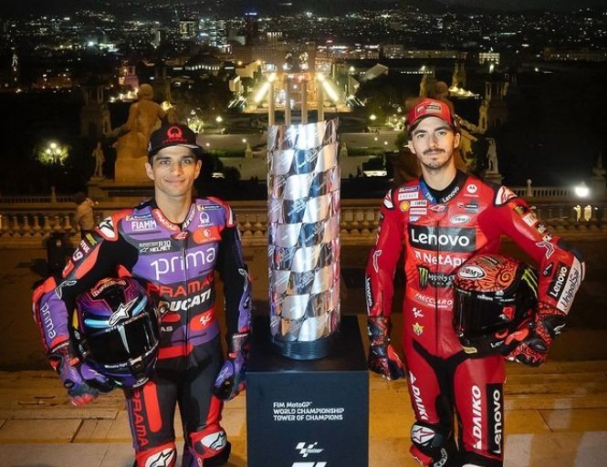 Francesco Bagnaia Salahkan Sprint Race Usai Gagal Juarai MotoGP 2024: Saya Seharusnya Samai Dominasi Marc Marquez di 2019! : Heartdesign Sports