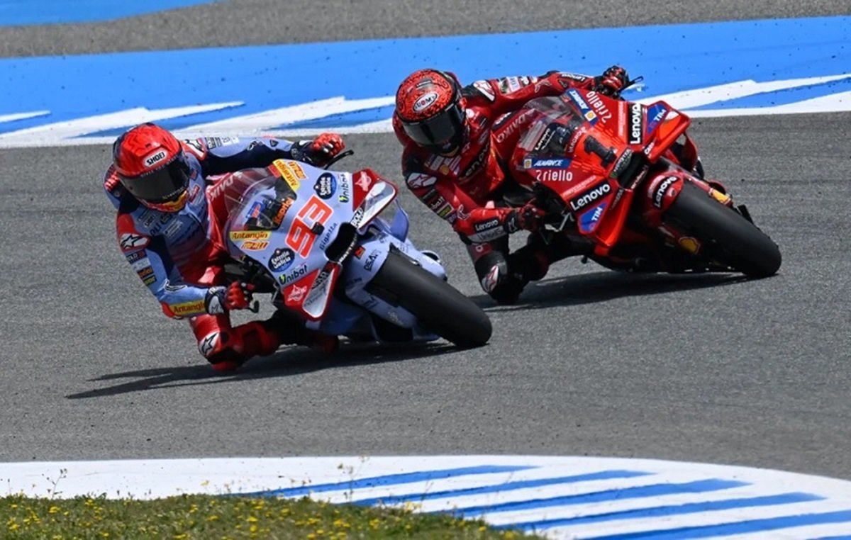 GOAT-nya MotoGP Yakin Ducati Takkan Kesulitan Atur Marc Marquez dan Francesco Bagnaia : Heartdesign Sports