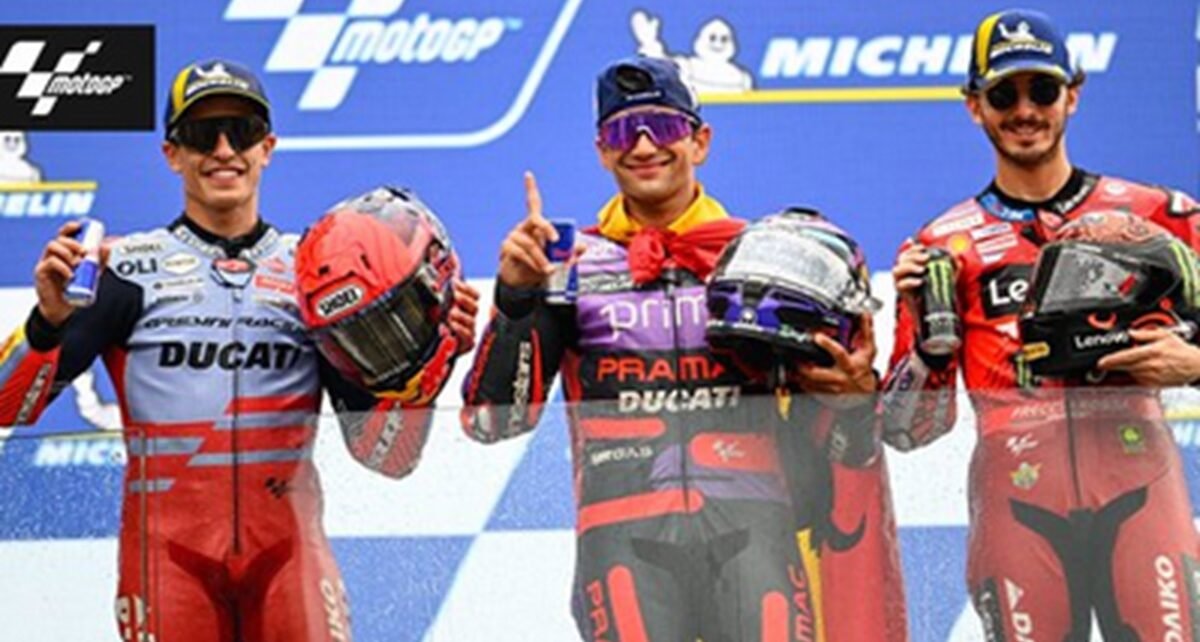 Jorge Martin Tak Ciut Hadapi Duet Francesco Bagnaia dengan Marc Marquez yang Diprediksi Menggila di MotoGP 2025 : Heartdesign Sports