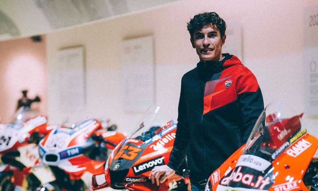 Kisah Ambisi Besar Marc Marquez Ingin Kejar Rekor Gila Valentino Rossi Bareng Tim Ducati : Heartdesign Sports