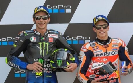 Kisah Legenda MotoGP Italia yang Lebih Suka Marc Marquez ketimbang Valentino Rossi : Heartdesign Sports