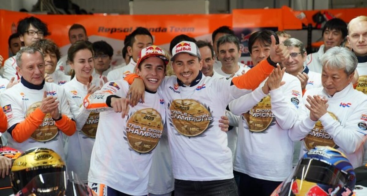 Kisah Marc Marquez Desak Honda Rekrut Jorge Lorenzo, Strategi Jitu Enyahkan Pesaing! : Heartdesign Sports