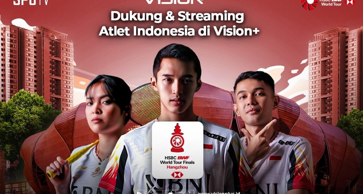 Klik di Sini! Link Live Streaming BWF World Tour Finals 2024 di Vision+ : Heartdesign Sports