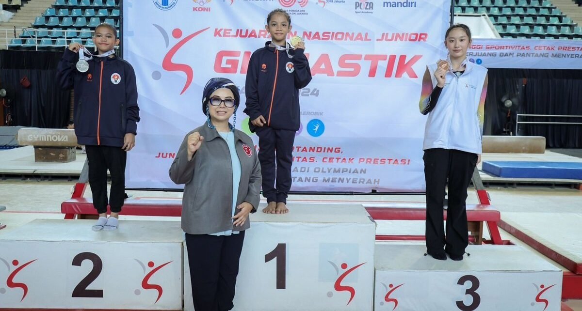 Sukses Digelar, Kejurnas Junior Gimnastik Jadi Pondasi Kuat Menuju Prestasi Dunia : Heartdesign Sports