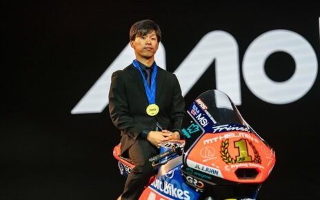 Sukses Wujudkan Mimpi, Juara Moto2 Ai Ogura Siap Menggila di MotoGP 2025 : Heartdesign Sports