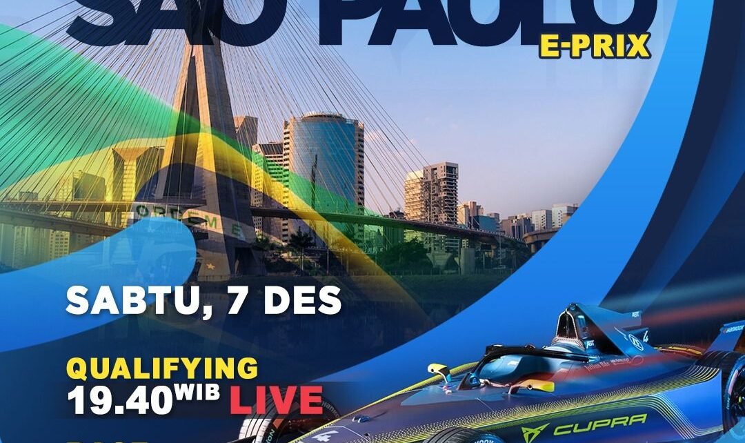 Jadwal Siaran Langsung Sao Paulo E-Prix 2024, Live di iNews! : Heartdesign Sports