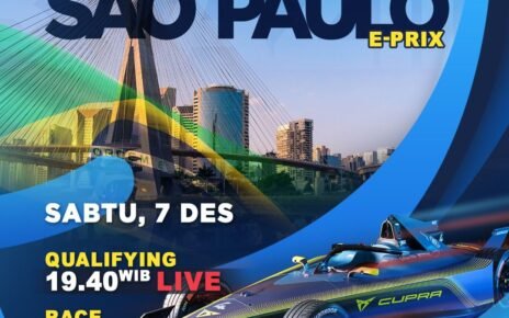 Jadwal Siaran Langsung Sao Paulo E-Prix 2024, Live di iNews! : Heartdesign Sports