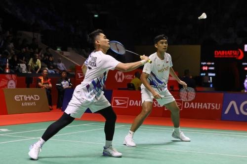 Leo Rolly/Bagas Maulana. (Foto: PBSI)