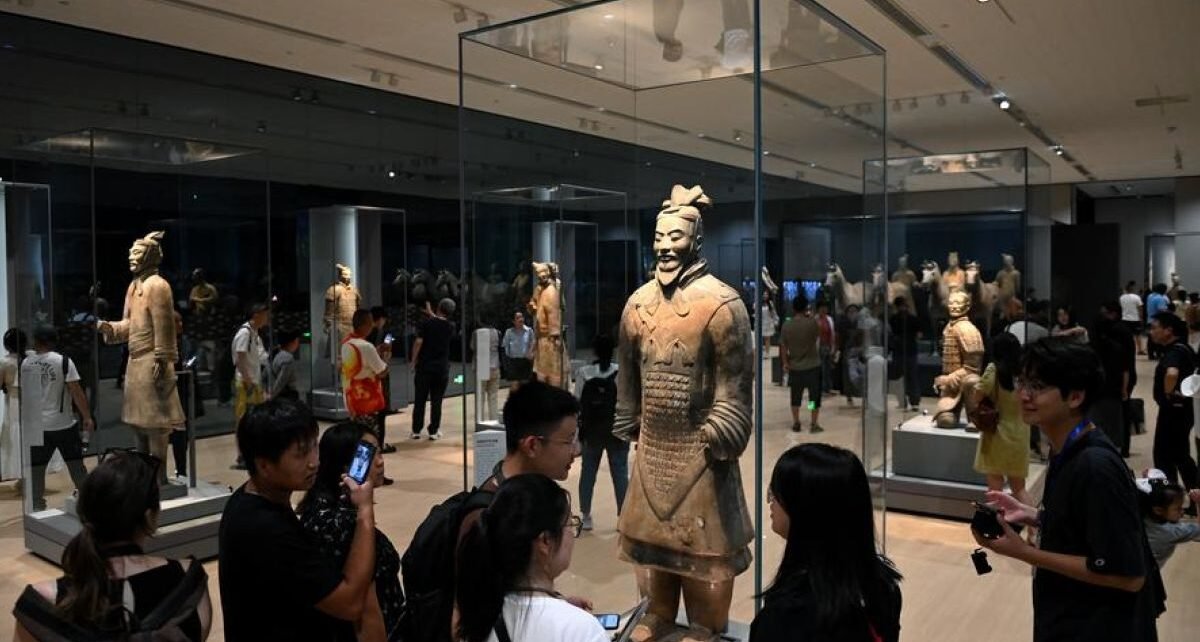 Sambut Imlek, Museum Mausoleum Kaisar Qinshihuang perpanjang jam operasional