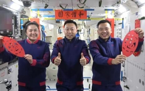 Astronaut ucapkan Selamat Tahun Baru Imlek dari luar angkasa