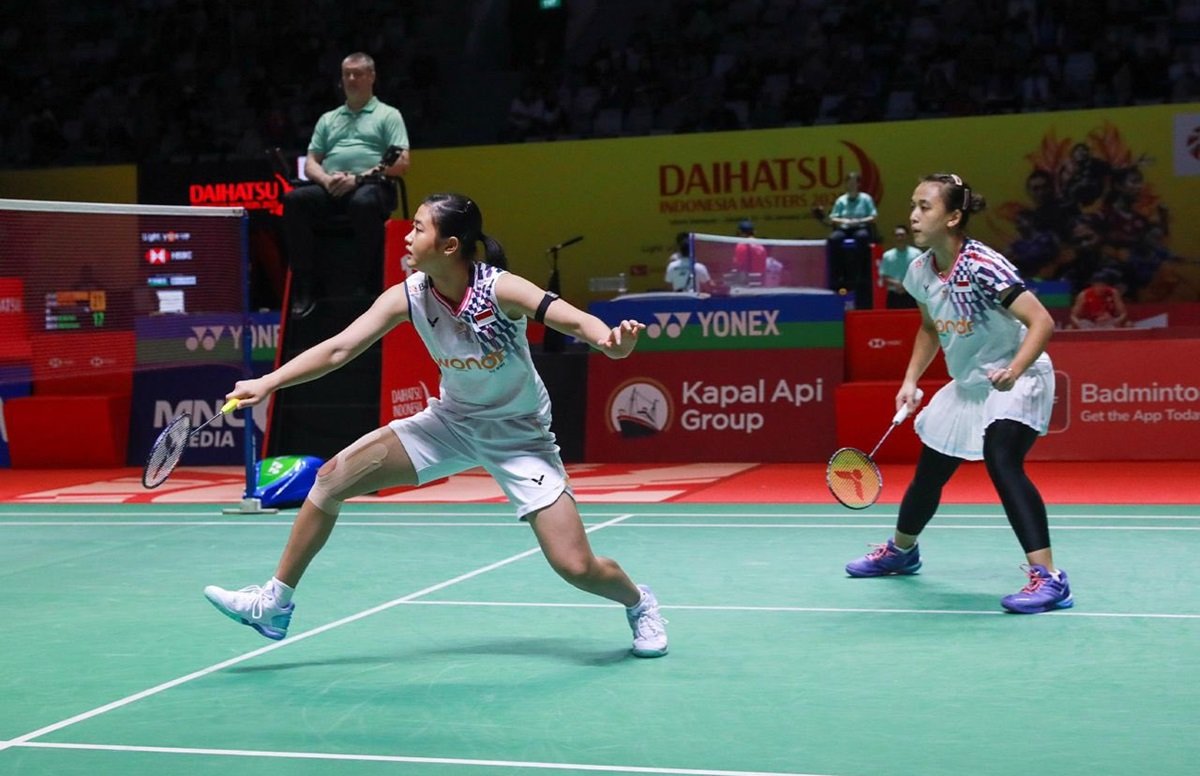 Hasil Indonesia Masters 2025: Febriana/Amallia Melaju, Rahmat/Yeremia Kandas