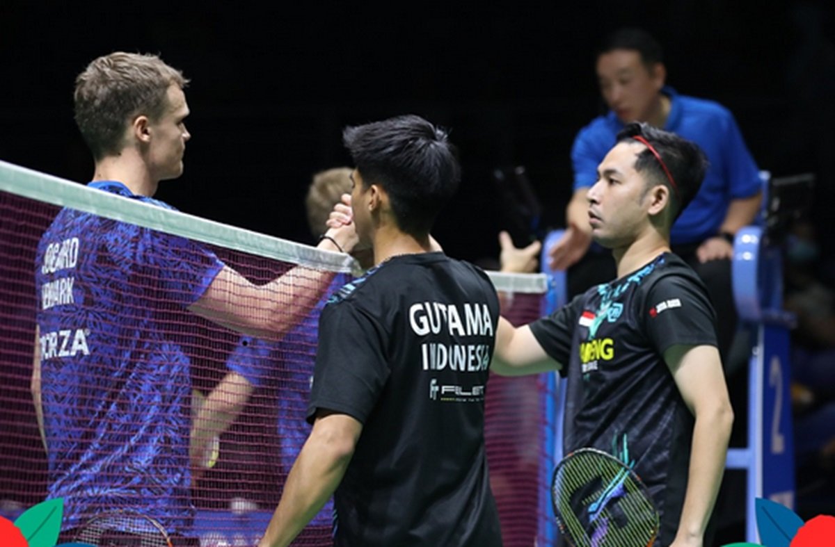 Hasil Malaysia Open 2025: Lawan Mundur di Tengah Laga, Sabar Karyaman/Reza Pahlevi Melenggang ke 16 Besar