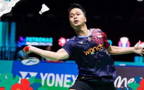 Hasil 16 Besar Malaysia Open 2025: Anthony Ginting Dipulangkan Kunlavut Vitidsarn : Heartdesign Sports