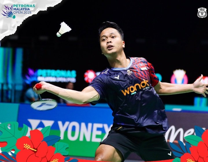 Hasil 16 Besar Malaysia Open 2025: Anthony Ginting Dipulangkan Kunlavut Vitidsarn : Heartdesign Sports