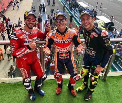 Podium MotoGP Argentina 2019