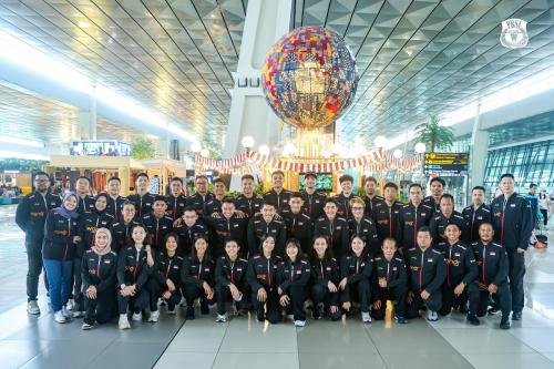 Tim Bulu Tangkis Indonesia di Piala Sudirman 2025 (Foto: X/@INABadminton)