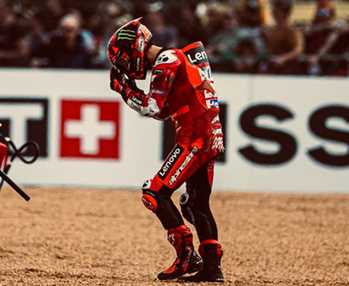 Francesco Bagnaia Tuduh Alex Marquez Jadi Penyebab Kecelakaan di Sprint Race MotoGP Prancis 2025