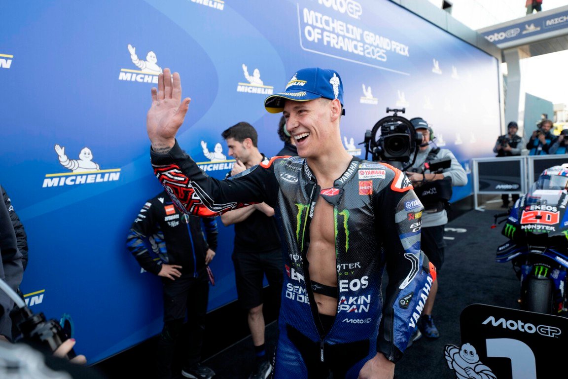 MotoGP Prancis 2025: Reaksi Berkelas Fabio Quartararo Usai Gagal Menang di Kandang Sendiri