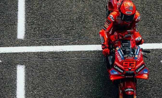 Tak Mau Kejadian Sirkuit Le Mans Terulang, Marc Marquez Berharap MotoGP Inggris 2025 Tak Hujan : Heartdesign Sports