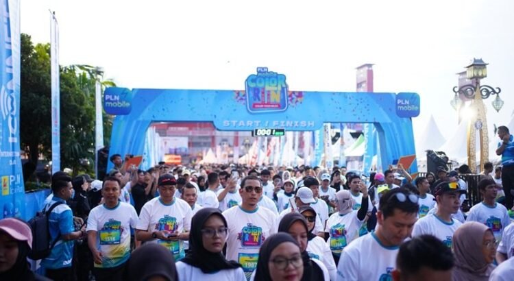 Gaungkan Gaya Hidup Sehat, PLN Mobile Color Run 2025 Pecah! : Heartdesign Sports