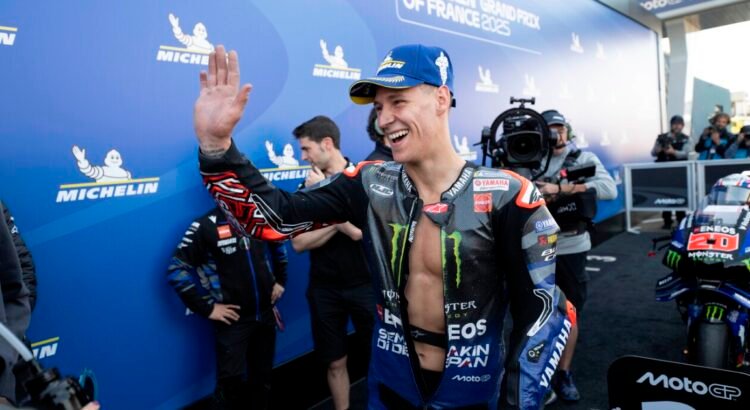 MotoGP Prancis 2025: Reaksi Berkelas Fabio Quartararo Usai Gagal Menang di Kandang Sendiri : Heartdesign Sports