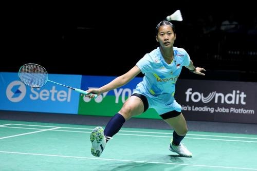 Putri KW tampil di Malaysia Open 2025 (Foto: PBSI)